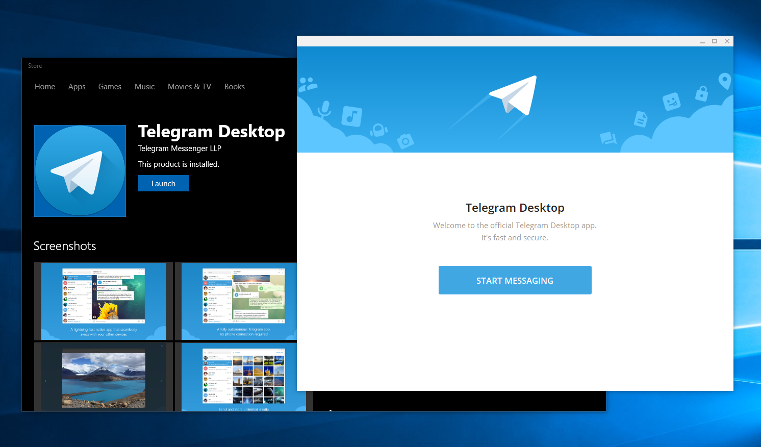 Telegram On Desktop